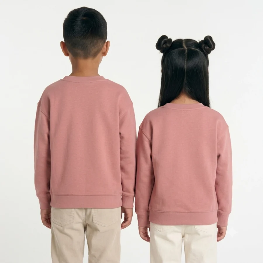 Kids' sweatshirt, back view